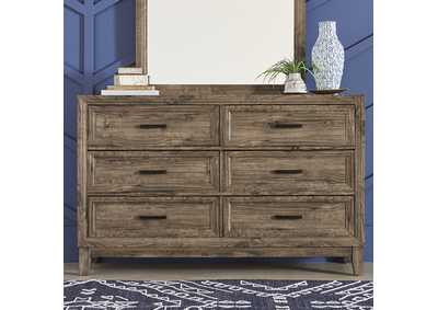 Image for Ridgecrest 6 Drawer Dresser