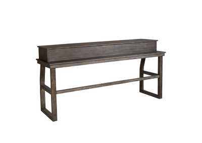 Image for Hayden Way Gray Wash Console Bar Table
