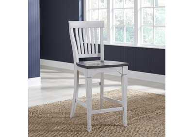 Image for Allyson Park Counter Height Slat Back Chair
