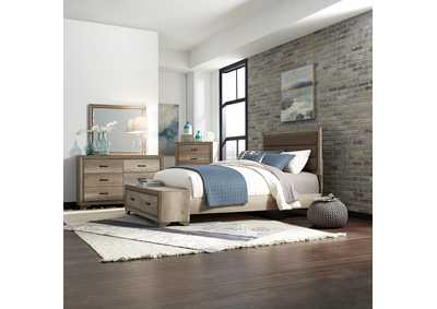 Image for Queen Storage Bed, Dresser & Mirror, Chest