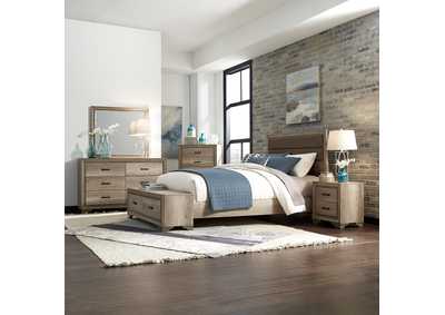 Image for Queen Storage Bed, Dresser & Mirror, Chest, Night Stand