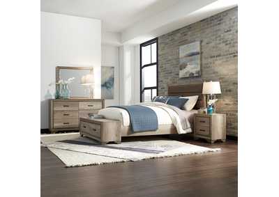Image for Queen Storage Bed, Dresser & Mirror, Night Stand