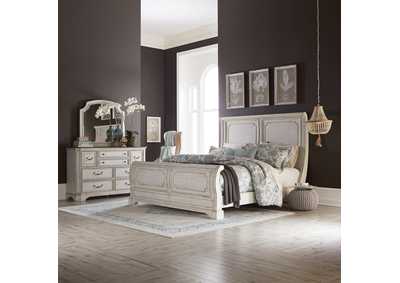 Image for Queen Sleigh Bed, Dresser & Mirror
