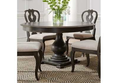 Image for Chesapeake Black Round Dining Table