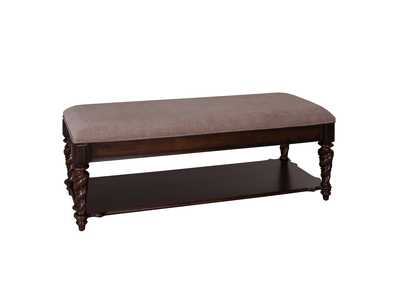 Image for Arbor Place Brownstone Bed Bench