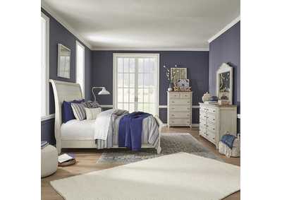 Image for Queen Sleigh Bed, Dresser & Mirror, Chest