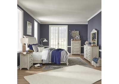 Image for Queen Sleigh Bed, Dresser & Mirror, Chest, Night Stand