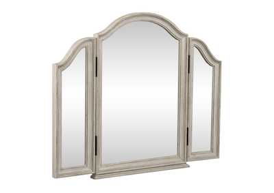 Image for Farmhouse Reimagined Antique White Vanity Mirror