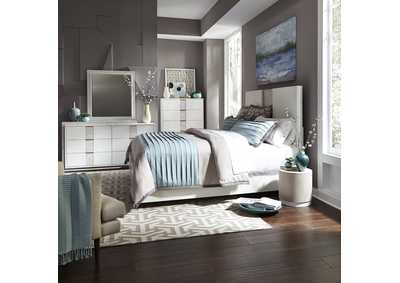 Image for King Storage Bed, Dresser & Mirror, Chest