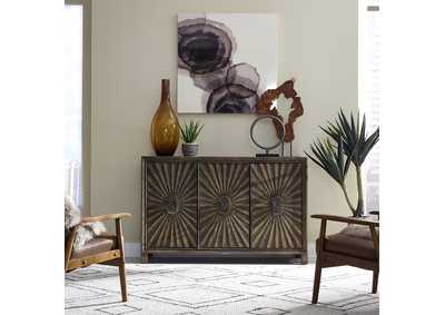 Image for Chaucer 3 Door Accent Cabinet