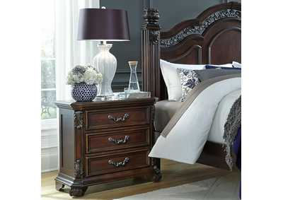 Image for Messina Estates 3 Drawer Nightstand