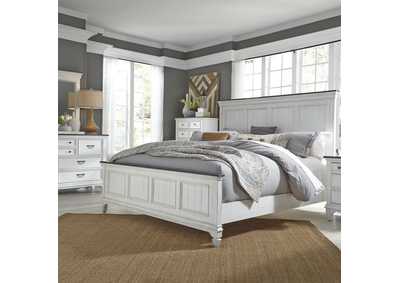 Image for Allyson Park King Panel Bed, Dresser & Mirror, Chest