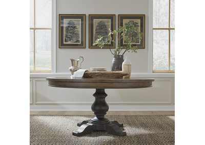 Image for Americana Farmhouse Opt Pedestal Table