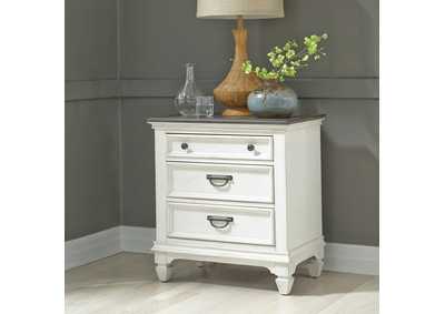 Image for Allyson Park Nightstand with Charging Station