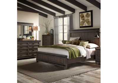 Image for Thornwood Hills California King Panel Bed, Dresser & Mirror