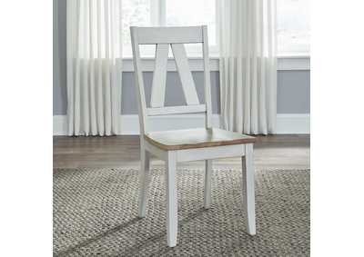 Image for Lindsey Farm Splat Back Side Chair (RTA)