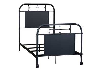 Image for Vintage Series Twin Metal Bed - Navy