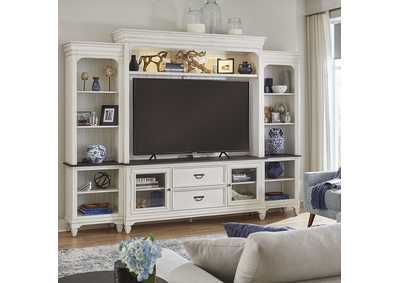 Image for Allyson Park Entertainment Center with Piers