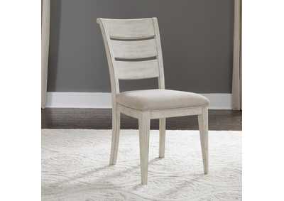 Image for Farmhouse Reimagined Ladder Back Upholstered Side Chair (RTA)