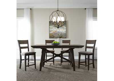 Image for Double Bridge 5 Piece Gathering Table Set