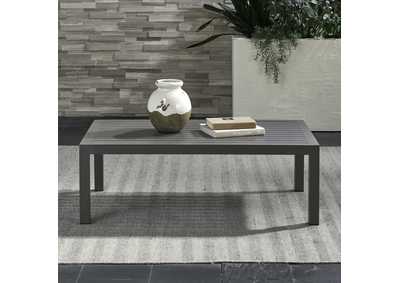 Image for Plantation Key Outdoor Cocktail Table - Granite
