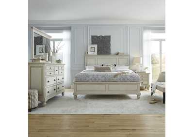 Image for High Country California King Panel Bed, Dresser & Mirror, Nightstand