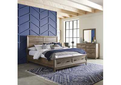 Image for Ridgecrest King Storage Bed, Dresser & Mirror