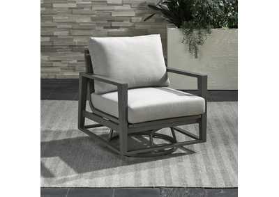 Image for Plantation Key Swivel Club Chair - Granite