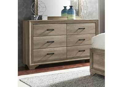 Sun Valley 6 Drawer Dresser