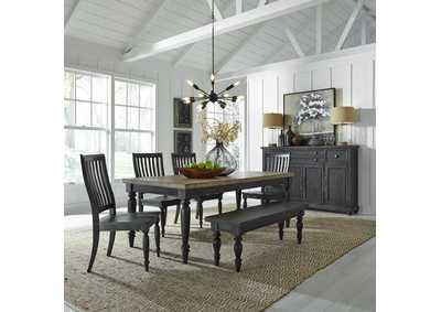Image for Harvest Home 6 Piece Rectangular Table Set