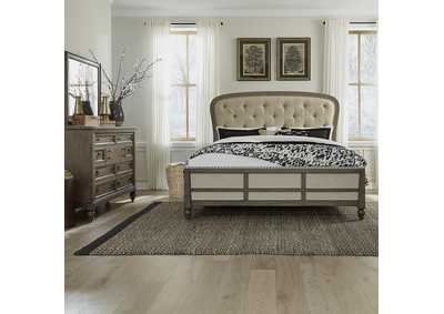 Image for Americana Farmhouse King Shelter Bed, Dresser & Mirror