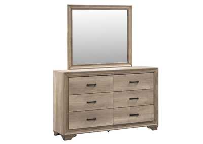 Sun Valley King Upholstered Bed, Dresser & Mirror, Chest