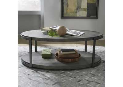 Image for Modern View Oval Cocktail Table