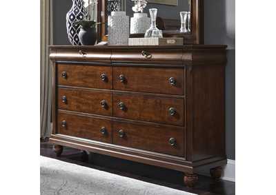 Image for Rustic Traditions 8 Drawer Dresser