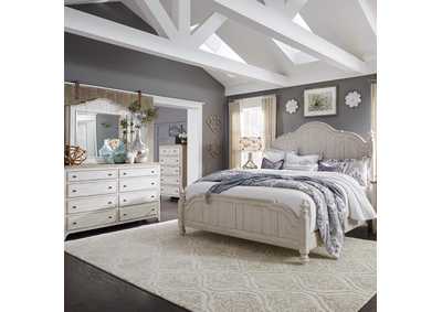 Image for Farmhouse Reimagined Queen Poster Bed, Dresser & Mirror, Chest