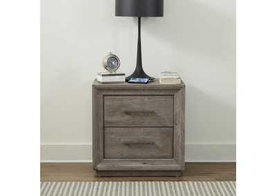 Image for Horizons 2 Drawer Nightstand with Charging Station