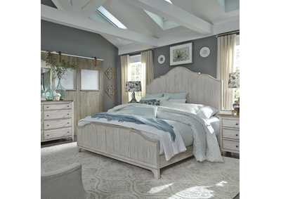 Image for Farmhouse Reimagined California King Panel Bed, Dresser & Mirror, Nightstand