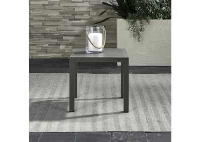 Image for Plantation Key Outdoor End Table - Granite