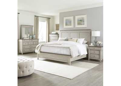 Ivy Hollow Queen Panel Bed, Dresser & Mirror, Chest, Nightstand