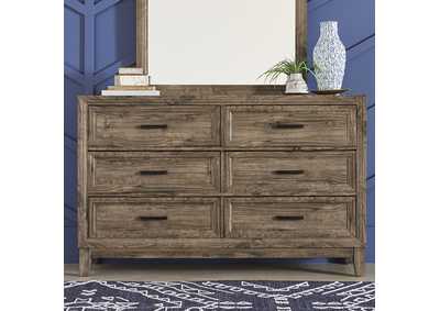 Image for Ridgecrest 6 Drawer Dresser