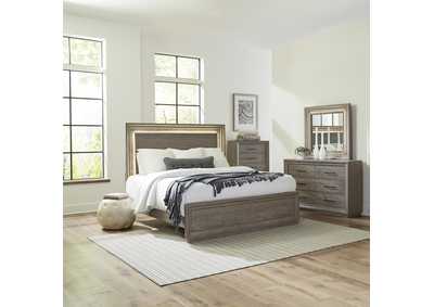 Image for Horizons King Panel Bed, Dresser & Mirror, Chest