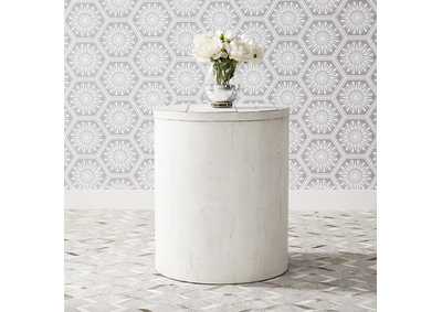 Image for Modern Farmhouse Drum End Table