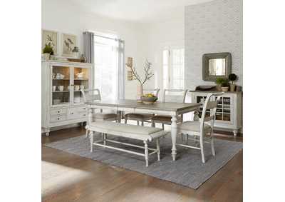 Image for Whitney 6 Piece Rectangular Table Set