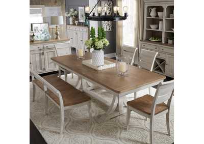 Image for Farmhouse Reimagined 6 Piece Trestle Set