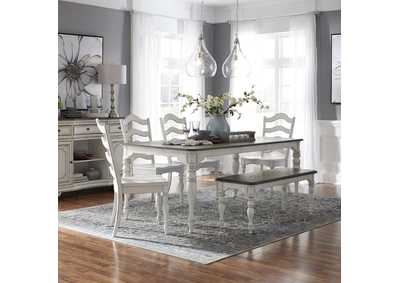 Image for Magnolia Manor 6 Piece Leg Table Set