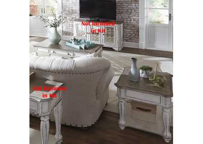 Image for Magnolia Manor 3 Piece Set (1 - Cocktail 2 - End Tables)