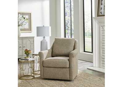 Image for Landcaster Upholstered Accent Chair - Cocoa