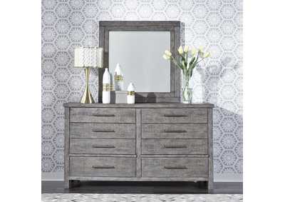 Image for Modern Farmhouse Dresser & Mirror