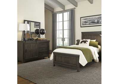 Image for Thornwood Hills Twin Panel Bed, Dresser & Mirror
