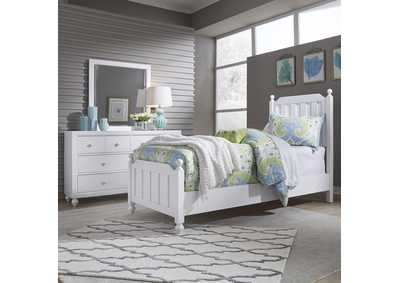 Image for Cottage View Twin Panel Bed, Dresser & Mirror